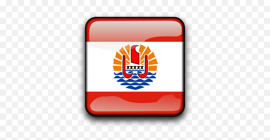 French Polynesia Flag Vector - French Polynesia Png Emoji,French Horn Emoji