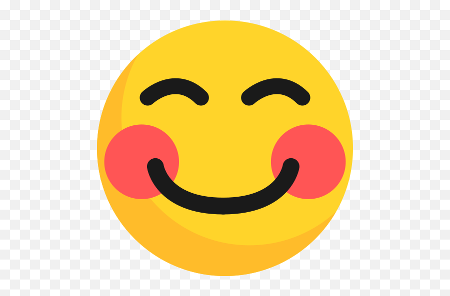 Emoji Emoticon Expression Shame Smiley Free Icon Of Emoji - Smiley Icon,Emoticons