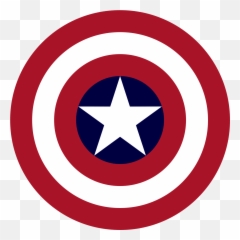 Sign Svg Captain America Transparent - Captain America Logo Png Emoji,Captain America Shield Emoji