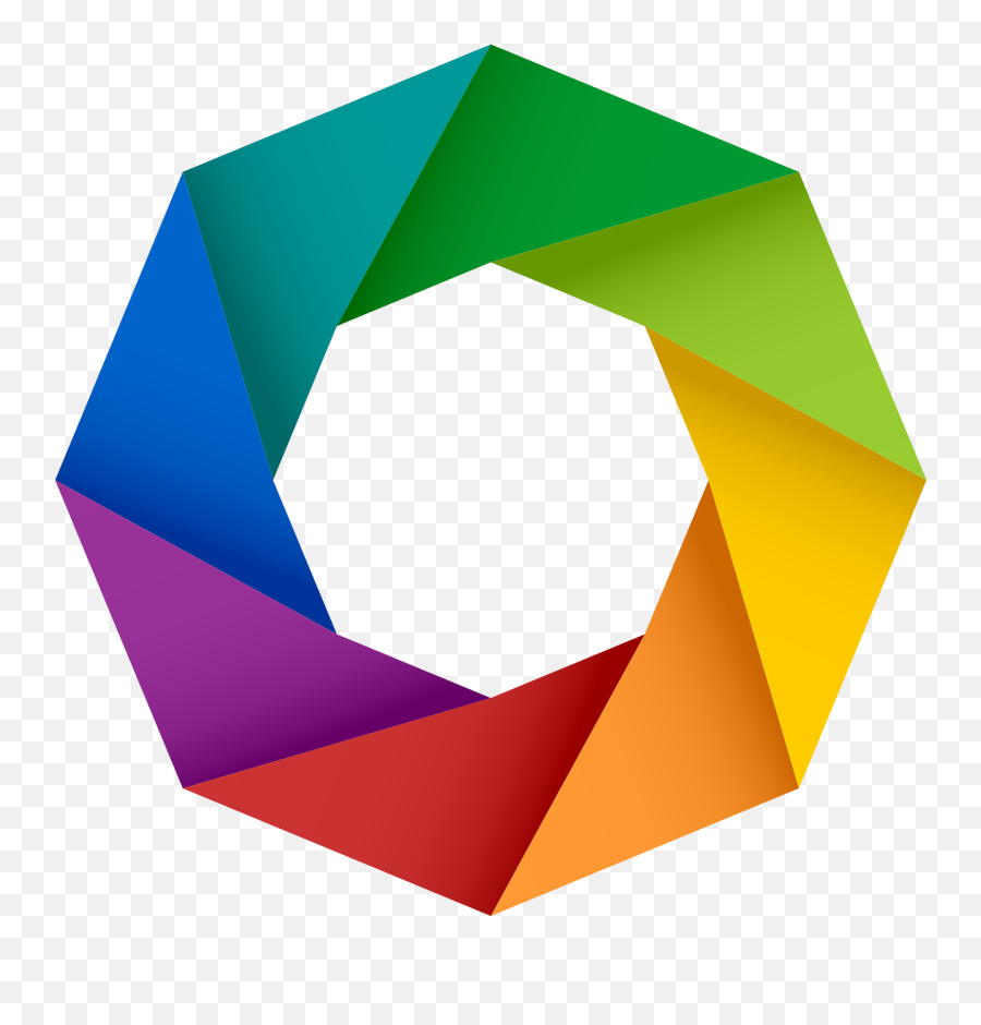 Rainbow Colors Colors Spectrum Circle Round - Spectrum Round Emoji,Gay Pride Flag Emoji