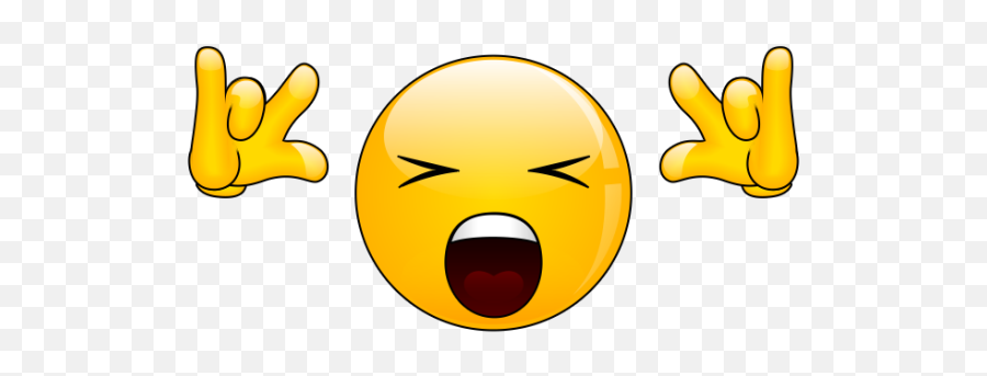 Shouting Smiley - Smiley Yeah Emoji,Shouting Emoji