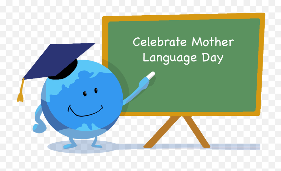 Celebrate Mother Language Day Emoji,Emoticon Language