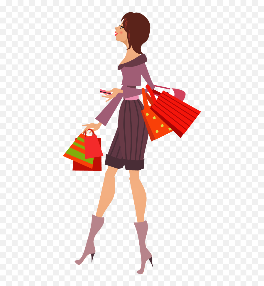 Fashion Clipart Fashion Girl Fashion - Shopping Clipart Transparent Background Emoji,Woman Lipstick Dress Emoji