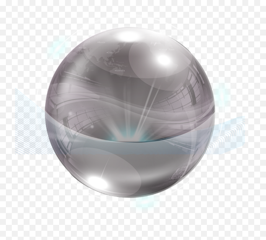 Mq Silver Crystal Crystalball Ball - Crystal Ball Emoji,Crystal Ball Emoji Png