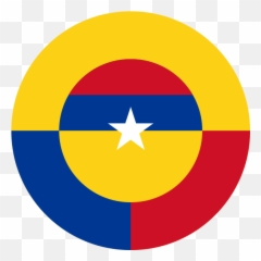 Roundel Of Colombia - Colombian Air Force Flag Emoji,Colombia Flag Emoji