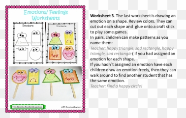 Feelings - Craft For Esl Emoji