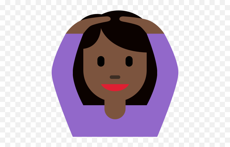 Person Gesturing Ok Emoji With Dark Skin Tone Meaning - Cartoon,Ok Emoji