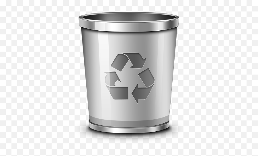 Trash Recycling Bin Waste Container Icon - Recycle Bin Icon Png Emoji,Trashcan Emoji