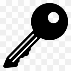 Emojione Bw 1f511 - Circle