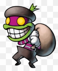 Dressed As Popple From Mario Luigi - Popple Mario And Luigi Superstar Saga Emoji,Kinky Emoji