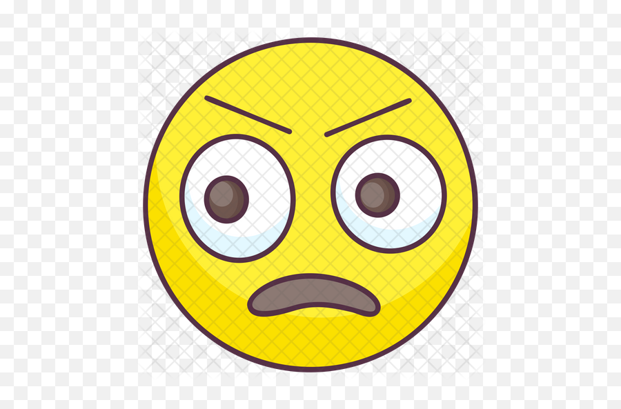 Annoying Emoticon Emoji Icon Of Colored - Smiley,Annoying Emoticon