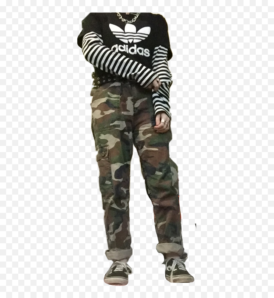 Grunge Skater Pants Outfit Shirt Png Gothic Goth Freet - Grunge Skater Outfits Emoji,Emoji Shirt And Pants