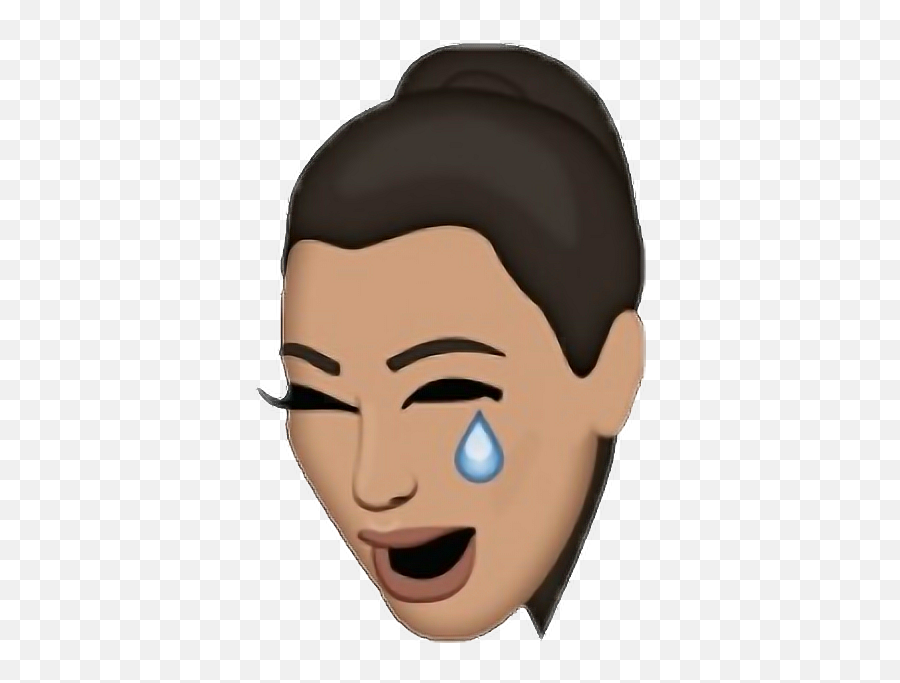 Report Abuse - Kim Kardashian Crying Face Kimoji Emoji,Kimoji Emoji