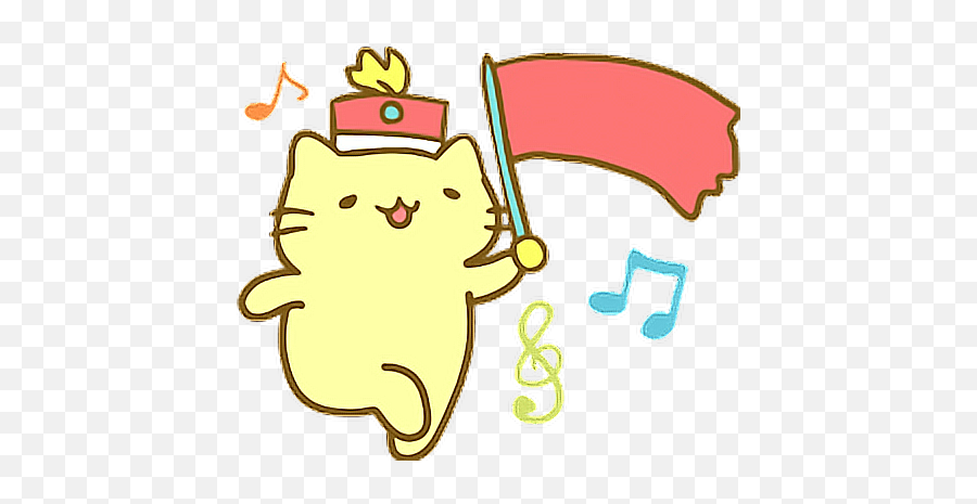 Neko Mitchirineko Kitty Cat Cute Kawaii Music - Mitchirineko Emoji,Neko Emoji