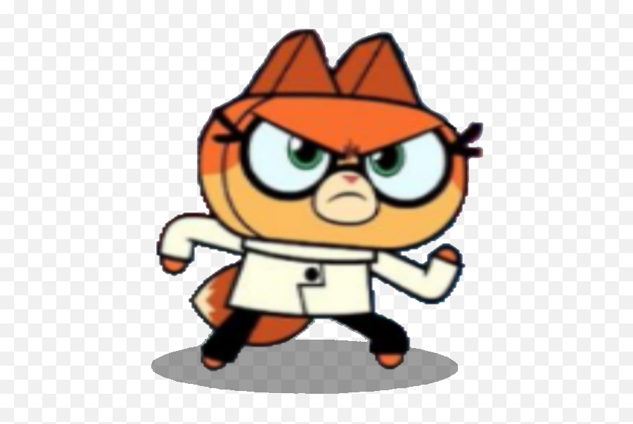 Unikitty Drfox Fighter - Cartoon Emoji,Fighter Emoji