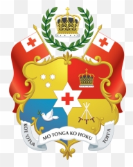 Tongan Heroes - Coat Of Arms Of Tonga Emoji,Hawaii Flag Emoji