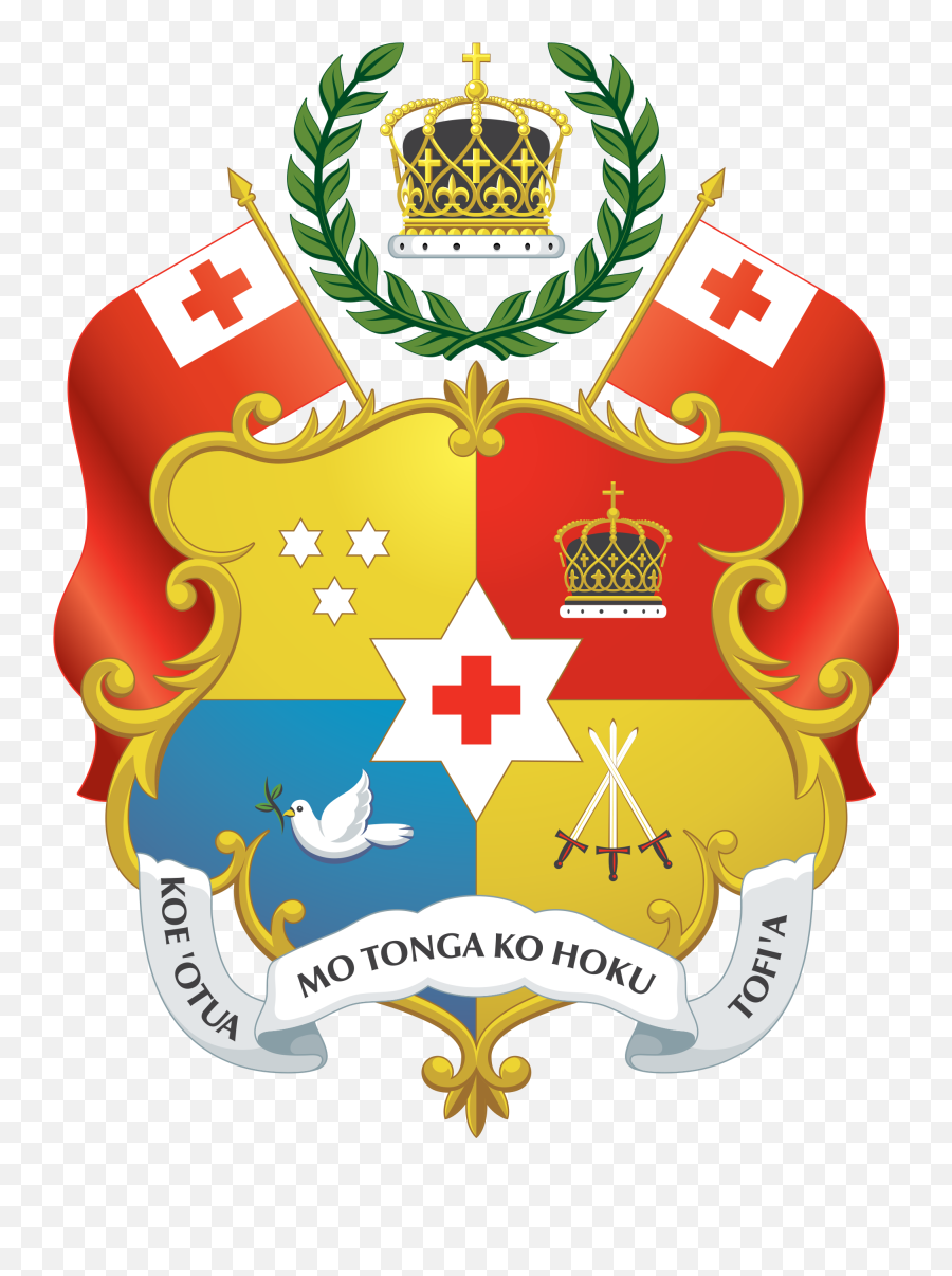 Tongan Heroes - Coat Of Arms Of Tonga Emoji,Hawaii Flag Emoji