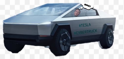 Tesla Cyberpunk Cybertruck Ttesla - Tesla Cybertruck Emoji,Tesla Emoji