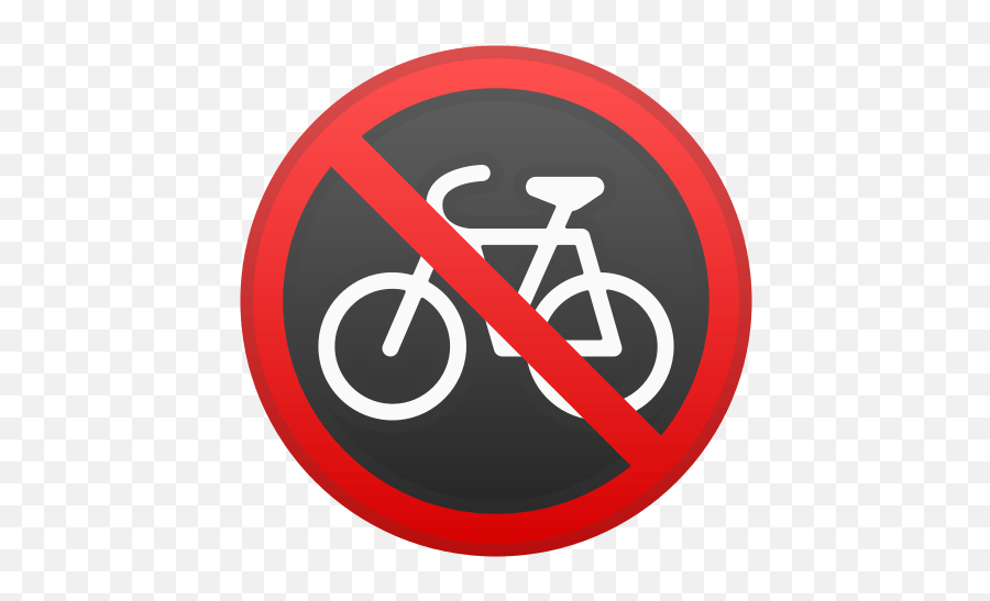 No Bicycles Emoji Meaning With Pictures - Emoji Proibido Bicicleta,Wheel Emoji