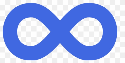Royal Blue Infinity Icon - Navy Blue Infinity Sign Emoji,Infinity Emoji