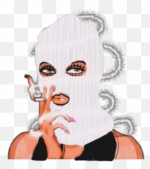 Smoke Pinknails Cape Period Gangster - Fictional Character Emoji
