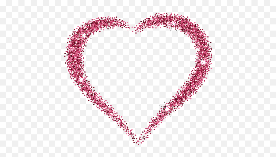 Glitterheart Glitter Heart Love Sticker By Sammi - Pink Heart Love Png Emoji,Glitter Heart Emoji