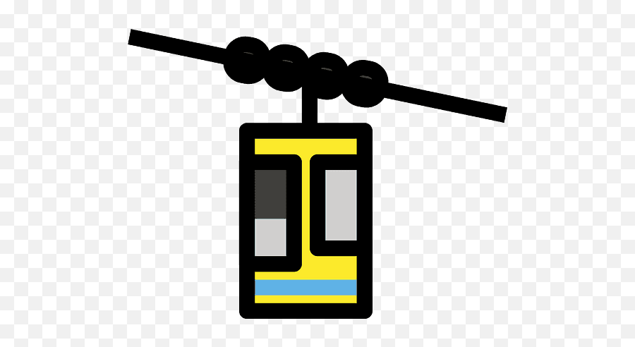 Aerial Tramway Emoji Clipart - Vertical,Aerial Tramway Emoji