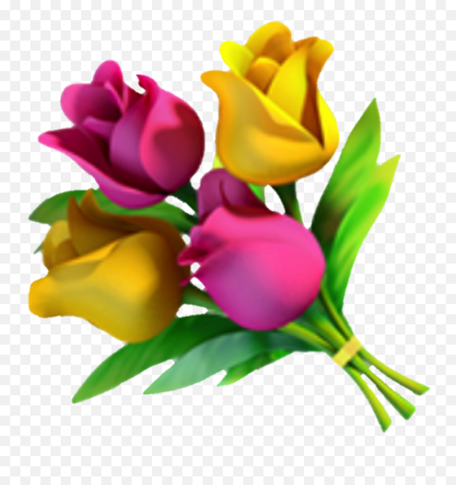 Transparent Flower Emoji Png - Flowers Emoji Png,Flower Emojis