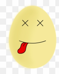 Egg Eggs Yellow Smiley - Circle Emoji,Egg Emoticon