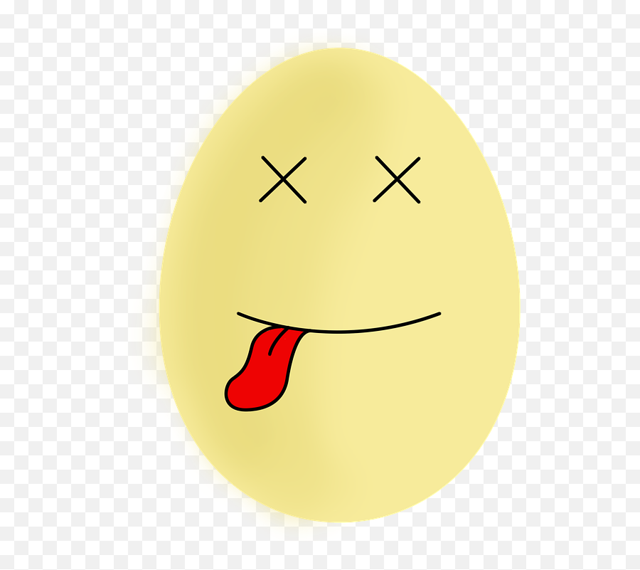 Egg Eggs Yellow Smiley - Circle Emoji,Egg Emoticon