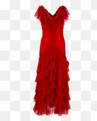 Alexander Mcqueen Ruffle - Cocktail Dress Emoji