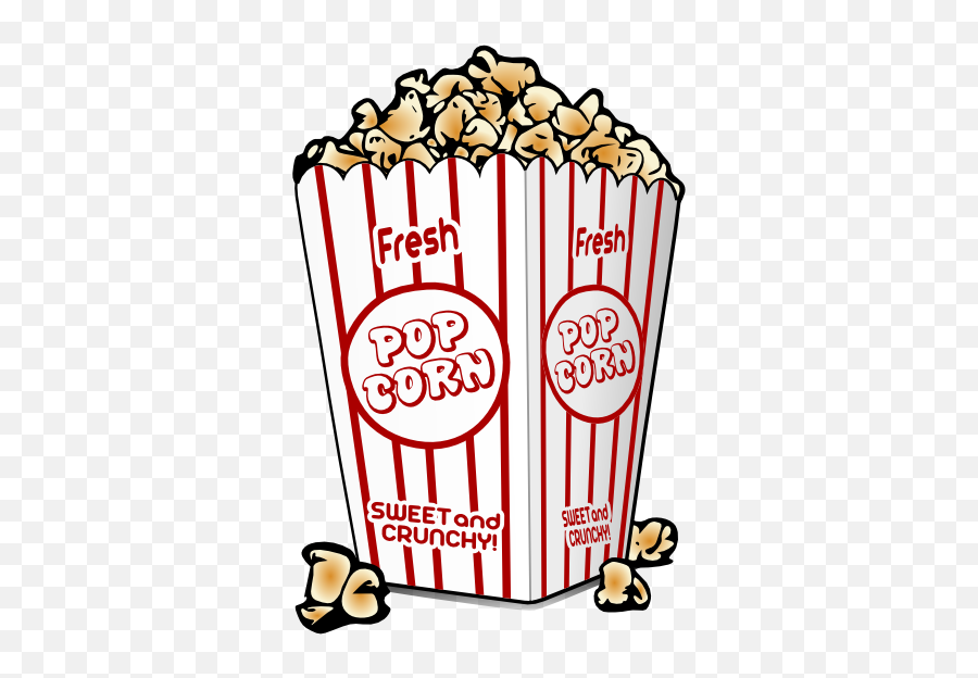 Clip Art - Movie Popcorn Clipart Emoji,Emoji Eating Popcorn