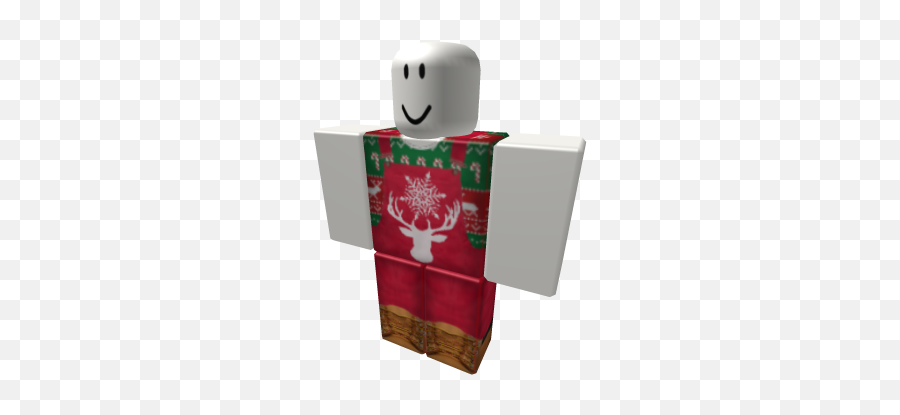 Christmas Sweater Overalls - Luffy Pants Id Roblox Emoji,Emoji Christmas Sweater