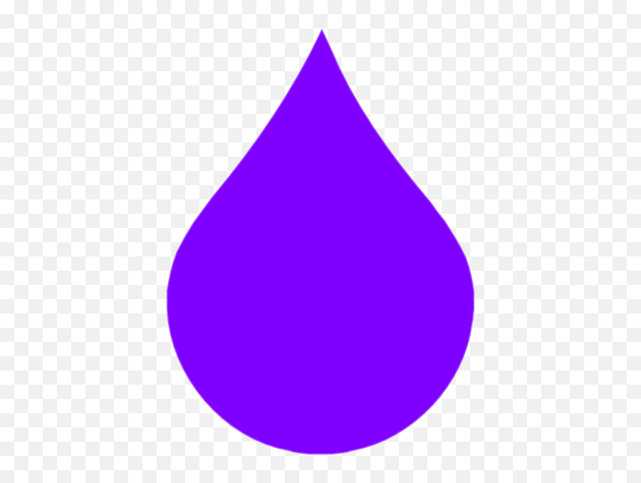 Raindrops Clipart Purple Raindrops - Purple Rain Drop Clipart Emoji,Purple Rain Emoji
