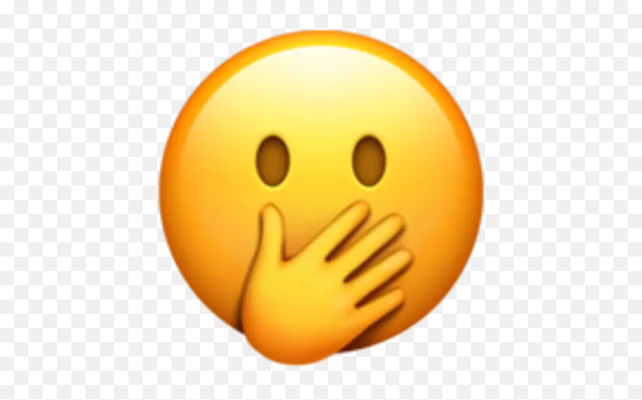 69 New Emojis Just Arrived - Apple Emoji Hand Over Mouth,Pretzel Emoji