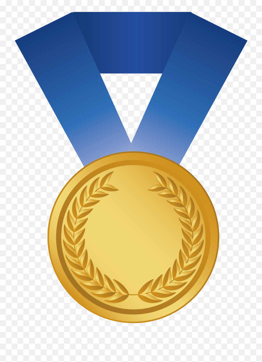 Gold Medal Award Silver Medal Bronze - Transparent Background Medal Clip Art Emoji,Silver Medal Emoji