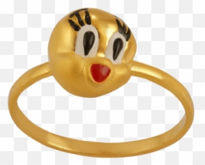 Jos Alukkas Kids Ring - Emoji