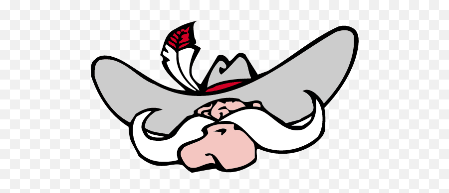 Rebel Mascot Clipart - Unlv Rebels Logo Transparent Emoji,Confederate Flag Emoji