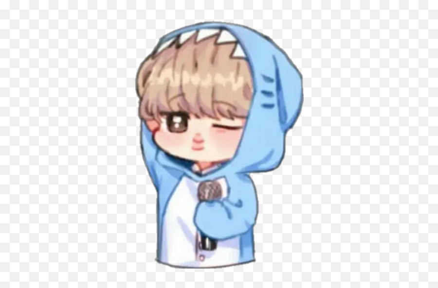 Bts Cute Chibi Stickers For Whatsapp - Bts Jimin Chibi Cute Emoji,Bts Emoji