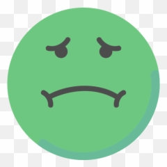 Nausea - Smiley Emoji,Nauseated Face Emoji