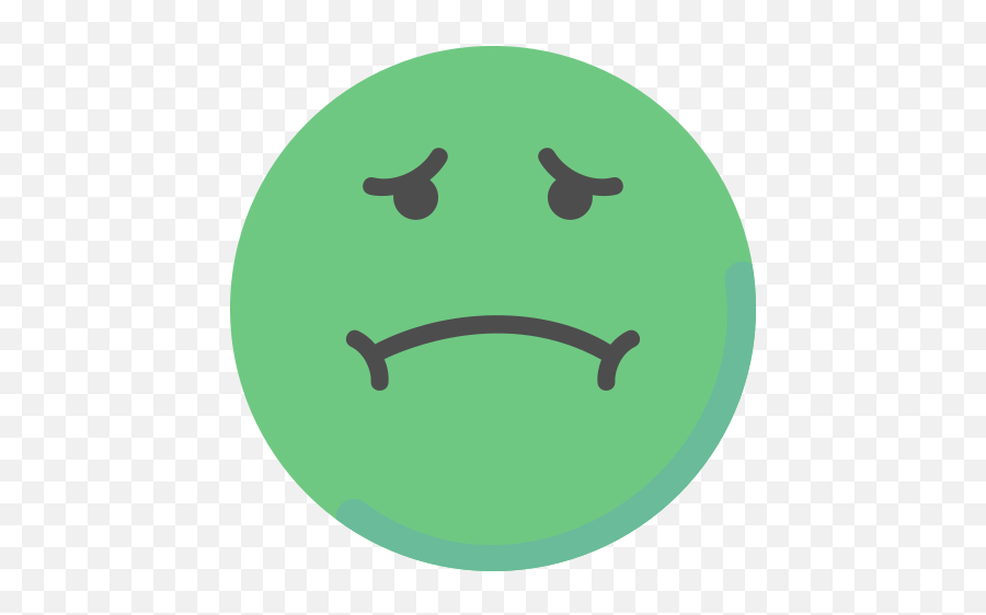 Nausea - Smiley Emoji,Nauseated Face Emoji