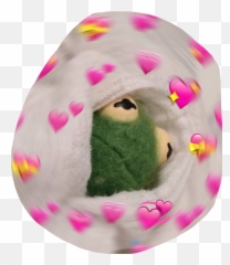 aesthetic kermit hearts freetoedit - Kermit The Frog Hearts Emoji