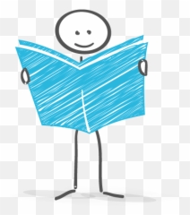 News wwwservicezukunftde - Strichmännchen Zeitung Emoji