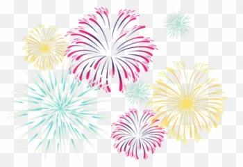 Happynewyearnewyearseve Newyear - Clear Background Fireworks Clipart Vector Emoji