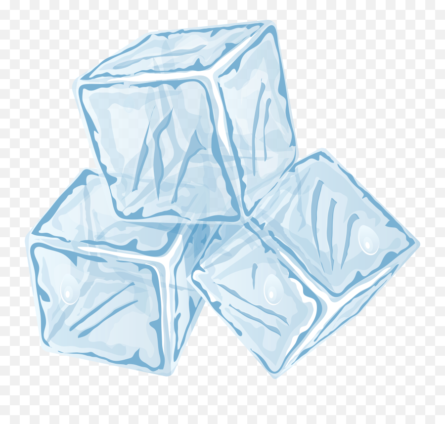 Clipart Ice Cube Png - Ice Cube Clipart Png Emoji,Icy Emoji