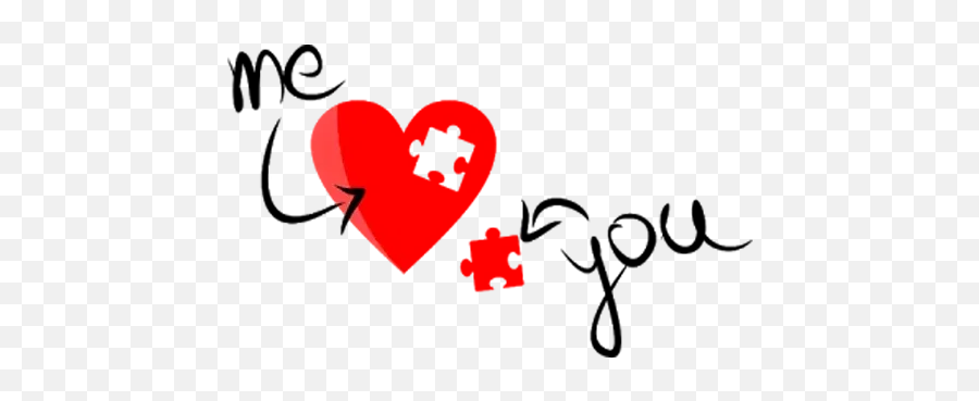 I Love You Word Png Hd Png Mart - Me U Love Emoji,I Love You Emojis