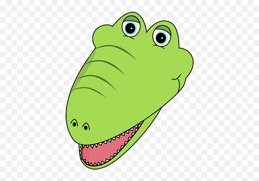 Alligator Face Clipart - Clip Art Library Alligator Face Clipart Emoji,Flag Alligator Emoji