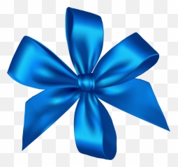 Dr - Blue Gift Ribbon Png Emoji