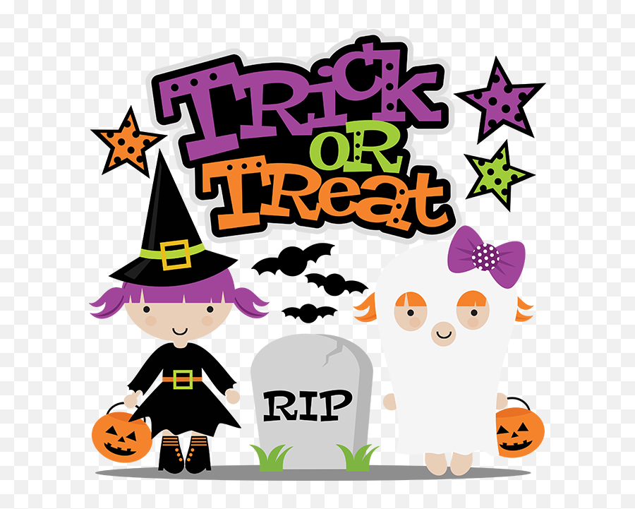 Cute Trick Or Treat - Halloween Trick Or Treat Png Emoji,Emoji Trunk Or Treat