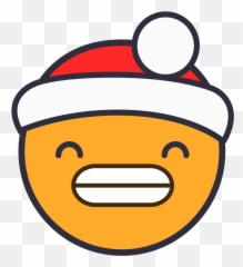 Download Nervous Santa - Discord Heart Emoji Gif 256
